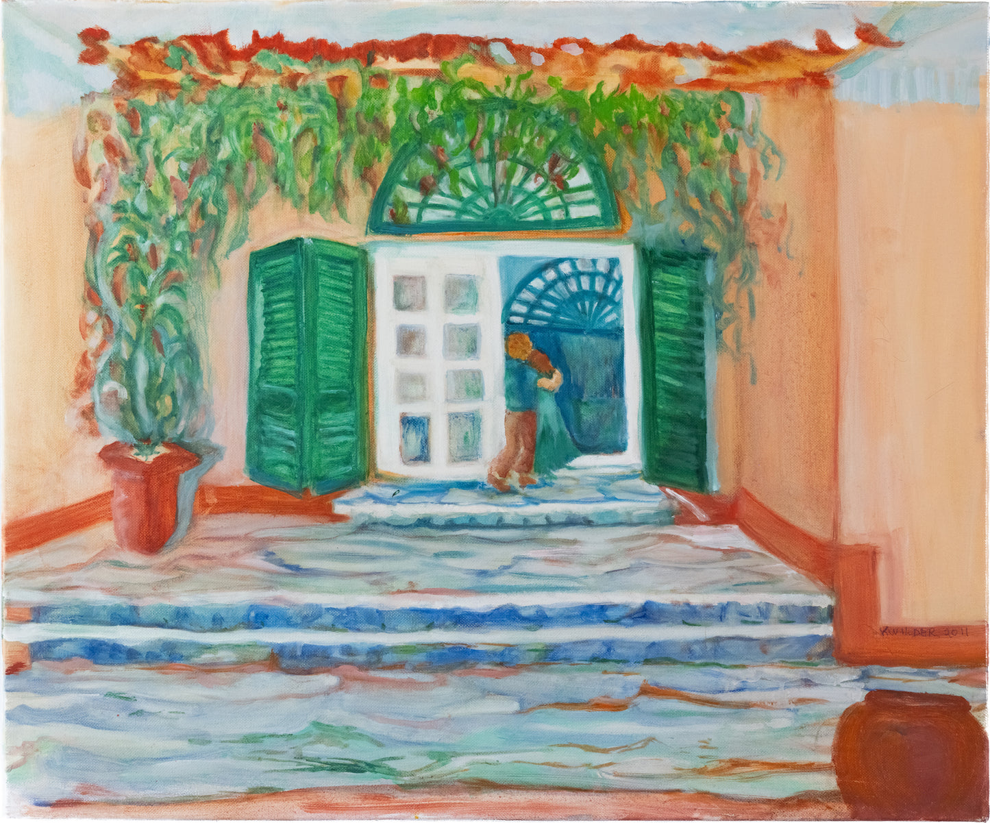 Karen & Gene Wilder at Forte dei Marmi in Italy by Karen Wilder: Limited Edition of 100 Fine Art Prints — Series 1 (UNFRAMED)