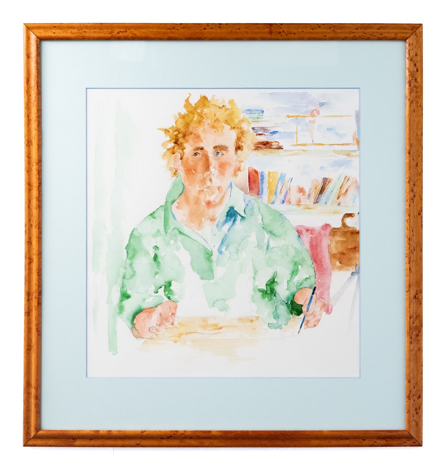 Gene Wilder's Self-Portrait in Watercolor: Limited Edition of 100 Fine Art Prints — Series 1 (UNFRAMED)